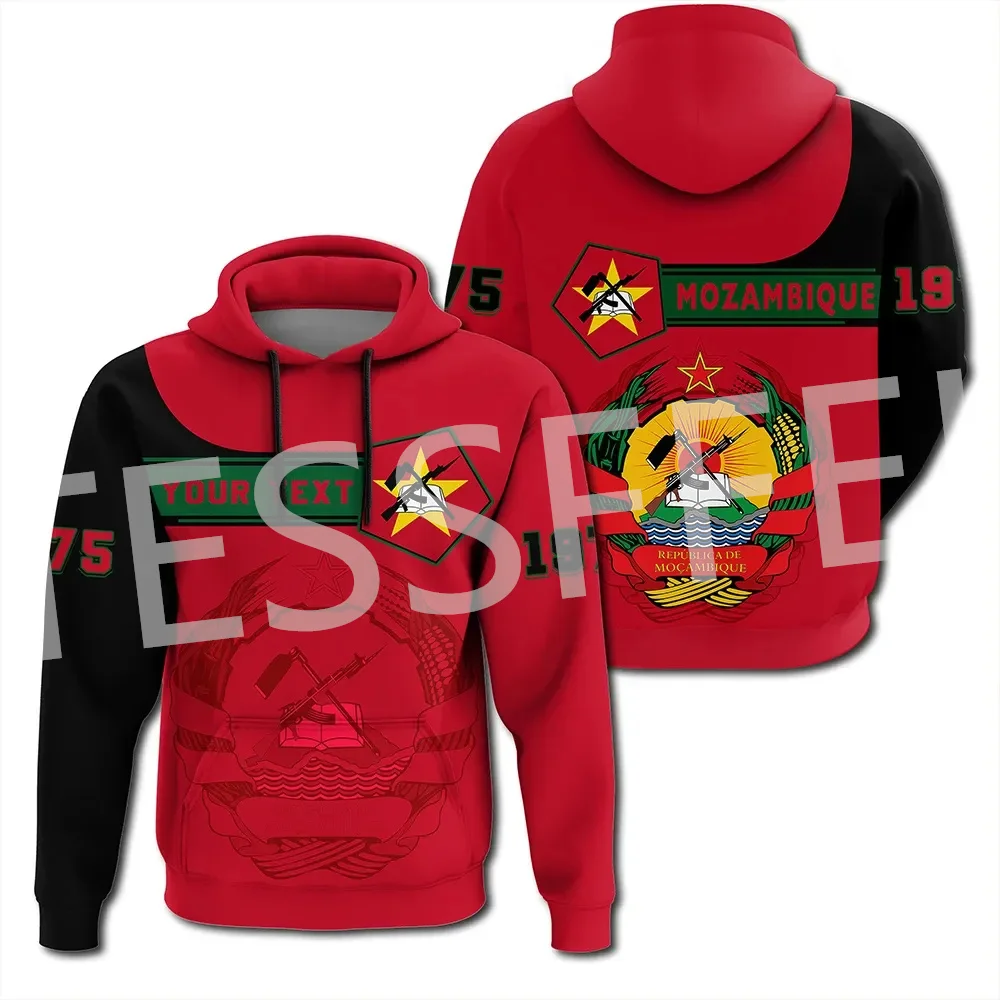 

Black History Africa Country Mozambique Tattoo Retro Tracksuit Vintage 3DPrint Harajuku Casual Funny Pullover Jacket Hoodies V2