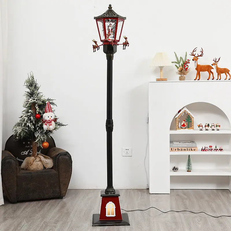 LED Music Snow Lights Christmas Wind Lights Decoration Living Room Art Ornaments Window Decoration Hotel Decoration Birthday Gif