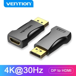 Przewód przedłużający DP do HDMI Adapter 4K3 0Hz Port wyświetlacza wtyk męski do HDMI żeński konwerter dla PC projektor do laptopa DisplayPort do HDMI Adapter