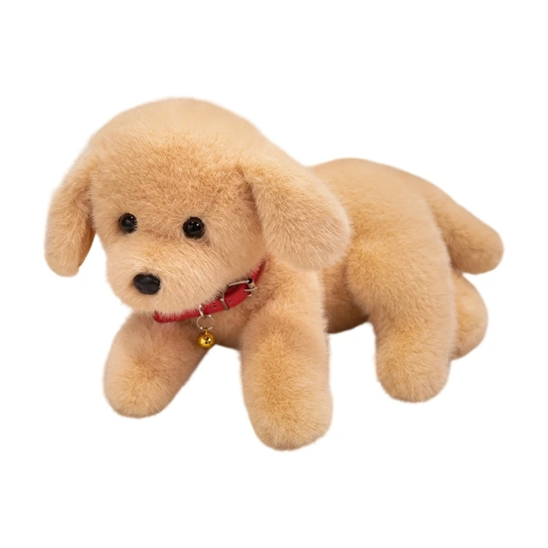 85AE Realistic Labrador Plush Toy Simulation Dog Soothing Doll 33cm Children Gift
