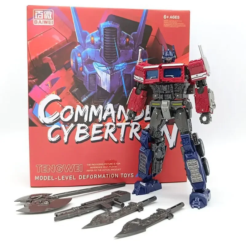 Baiwei TW-1027B OP Cybertron Commander 자동차 로봇 모델 피규어, 재고 변신 장난감, 액션 피규어, 장난감 컬렉션 선물