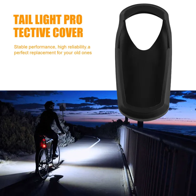 For IGSSPORT SR30 Radar Tail Lights Protection Cover Bike Brake Sensing Taillight Anti-Drop Protective Silicone Cover