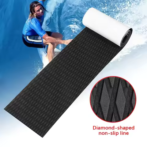 300x1200x5mm EVA Traction Foam Surfboard Jet Skis Pads SUP Paddleboard Boat Deck Sheet Anti Skid Watercraft Water Sport Flooring