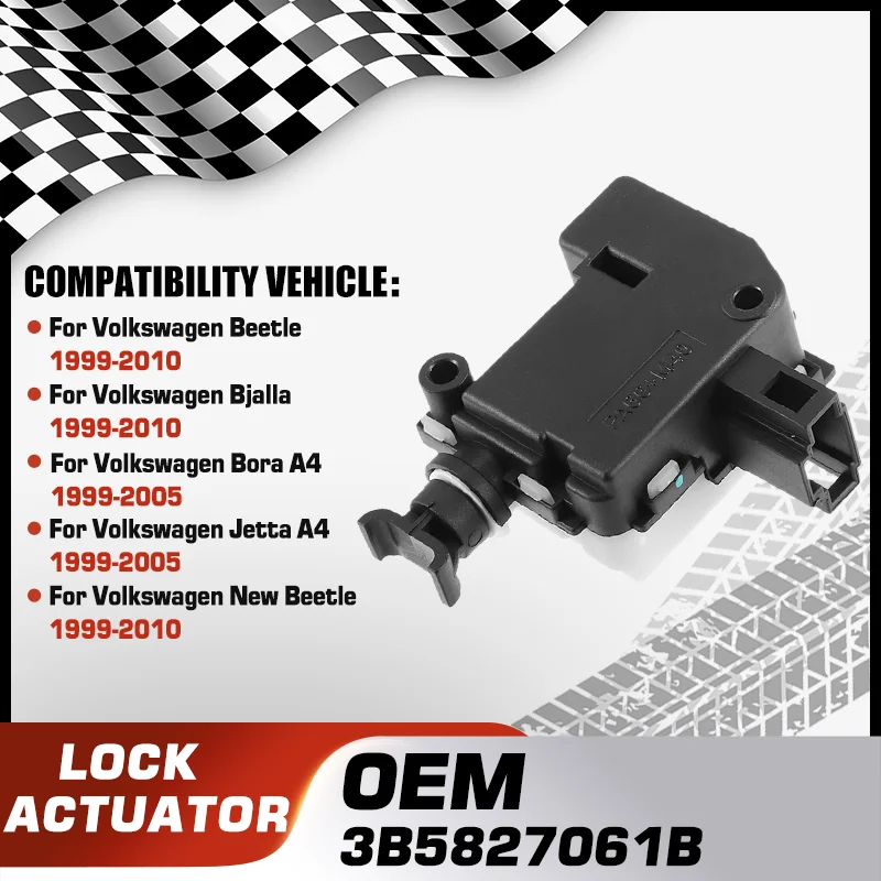 

Door Tailgate Lock Actuator For Volkswagen Beetle Volkswagen Bjalla Volkswagen Bora A4 Volkswagen Jetta A4 Volkswagen New Beetle