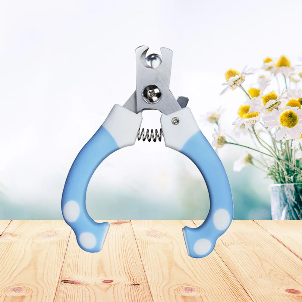 

Pet Nail Clippers Gripper Stainless Steel Grooming Nail Clippers Scissors Bule Large Size With Nail File
