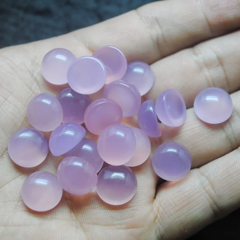 10pcs-new-purple-agate-cabochons-round-shape-size-12mm-14mm-no-hole-diy-jewelry-accessories
