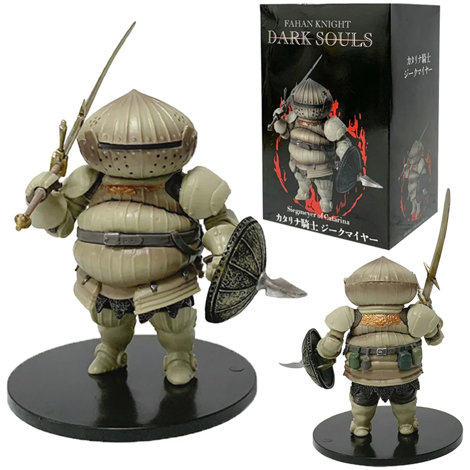 Figura de Siegmeyer Of Catarina DARK SOULS Catalina Knight Siegmeyer, juego de dibujos animados, versión Q, modelo de decoración, regalos de cumpleaños