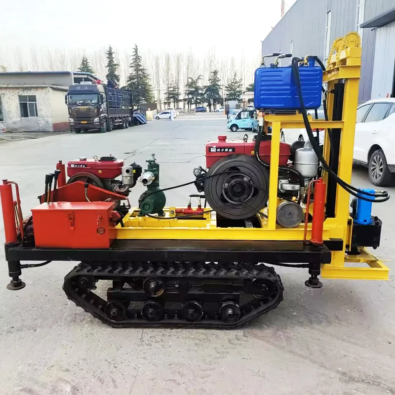 قوة محرك ديزل مخصصة 22 حصان كحد أقصى. عمق الحفر 180 متر الزاحف RLD-180 للبيع #4