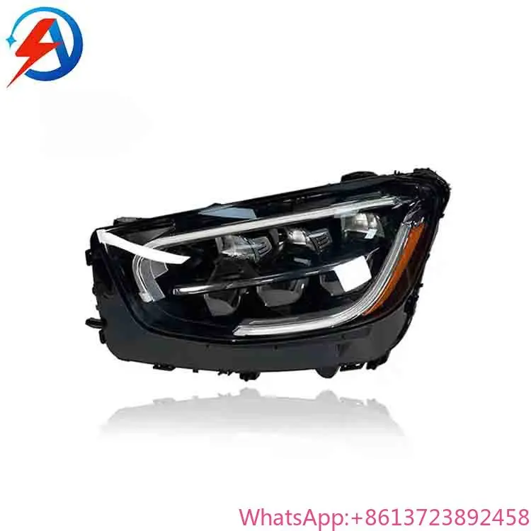 

For High Quality New 20-23 Mercedes GLC 253 Drivers Side Full LED Headlight Lamp Light 6000k Color Temperature Long for GLC43 30