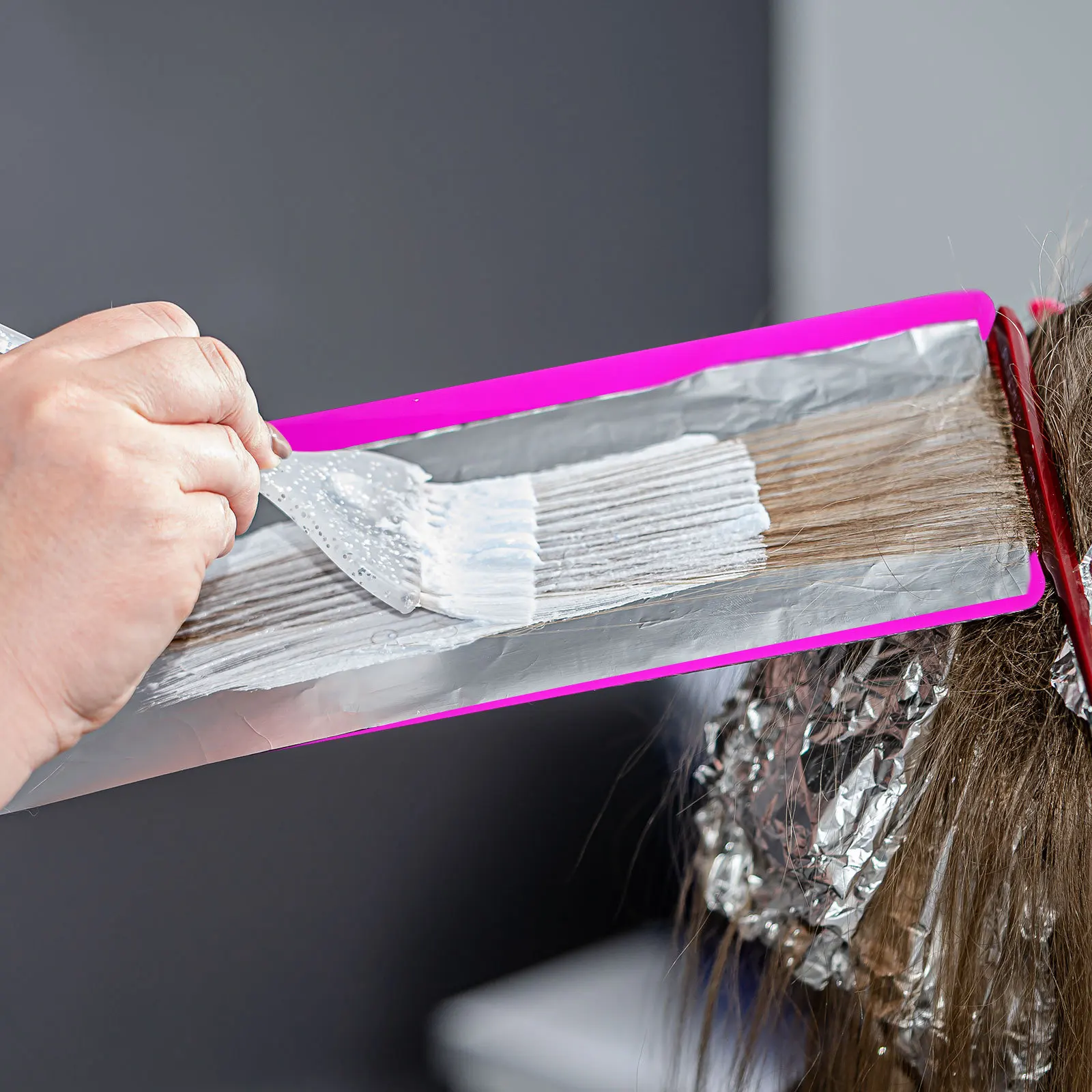 

Hair Highlighting Board Acrylic Hair Dye Paddle Board Hairdressing Coloring Tool Salon Supply Professional Use Home Use