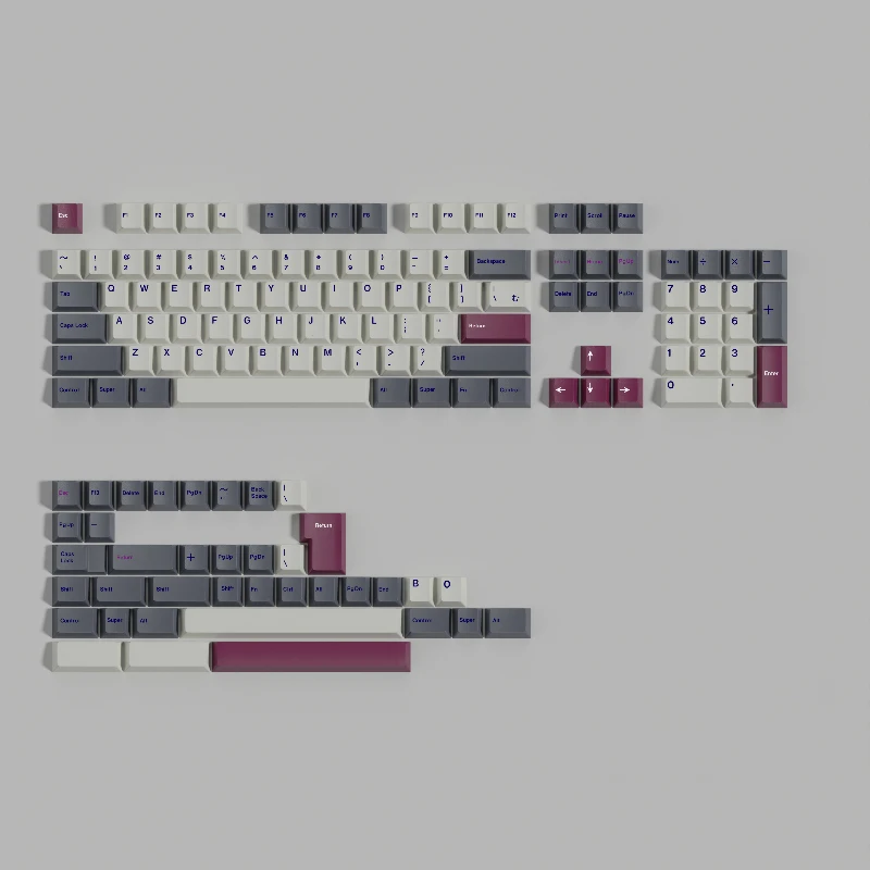 GMK DMG GAME BOY Keycaps Set PBT Sublimation Cherry Profile Keycaps for Mechanical Keyboard Accessories Custom Replica Key Caps