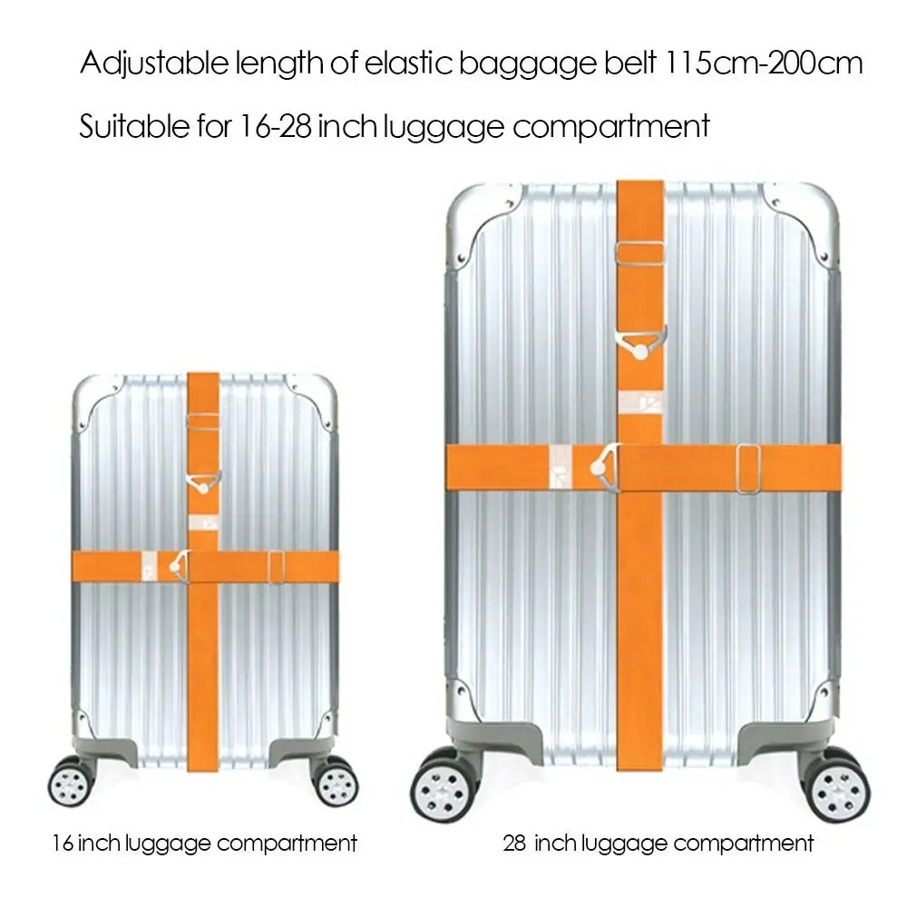 Verstelbare Kruis Riem Vaste Riem Bagage Gesp Riem Bundeling Riem Reiskoffer Accessoires Verpakking Riem