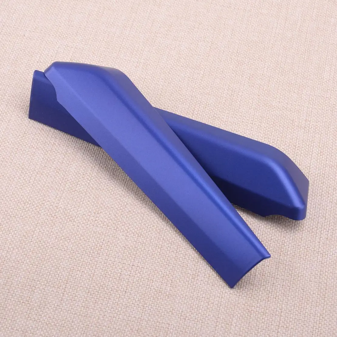 2pcs Blue Car Interior Front Door Window A Pillar Post Triangle Cover Trim Molding Fit For Toyota C-HR CHR 2017-2020