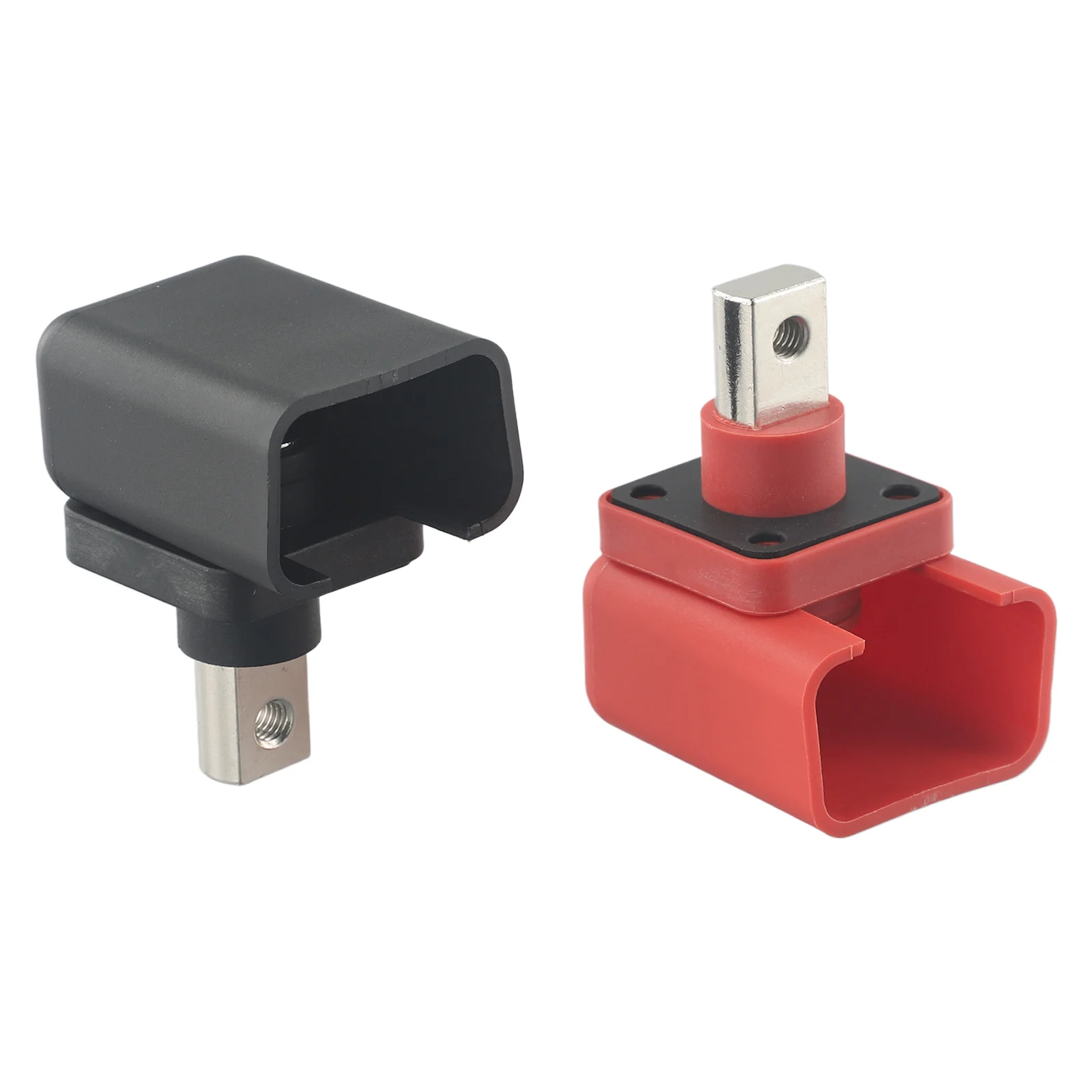 IP67 Protection Battery Terminal 250A 2Pcs All-copper Click-on Protective Cover Conductive Crimp Screws Easy-to-plug Copper Nose