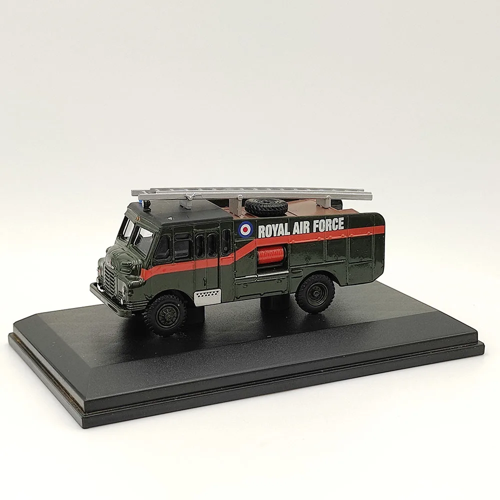 

Diecast 1:76 Scale OXFORD Ladder Fire Truck Alloy Classic Nostalgic Car Model Collectible Toy Gift Souvenir Display No Box