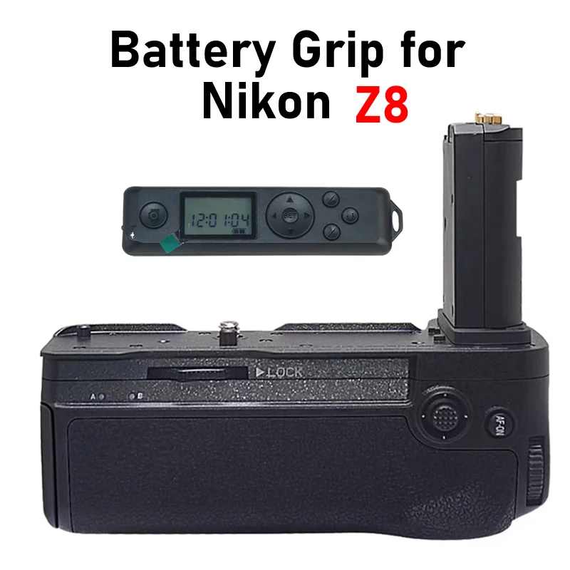 Z8 Battery Grip with Remote Control MB-N12 Vertical Grip for Nikon Z8 Vertical Battery Grip