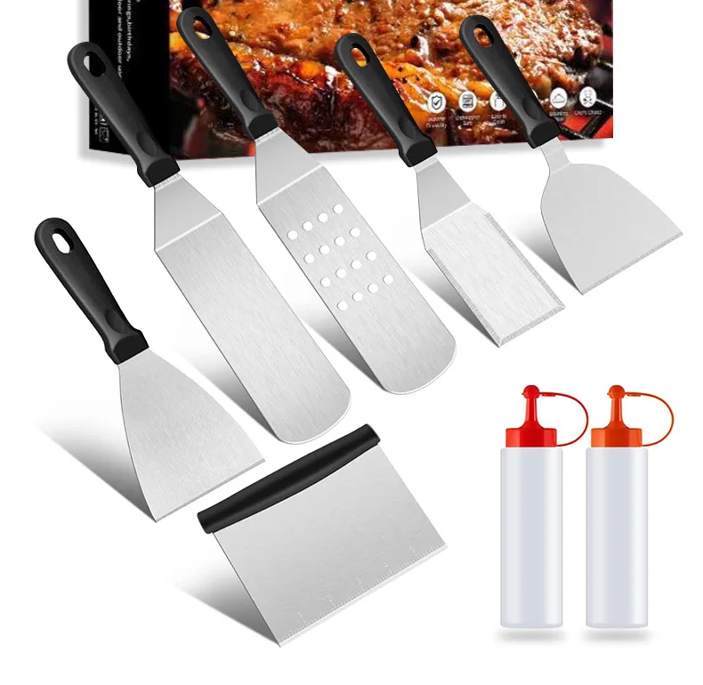 Outdoor Barbecue Tool Set Stainless Steel Barbecue Accessories Set Portable Bbq Tools Set With Storage Bag For Cooking Bbq
