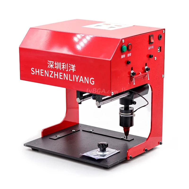 

LY 200*130mm 300*200mm Pneumatic Electric Desktop Marking Machine Metal Engraver Aluminum Plate Nameplate Engraving Router