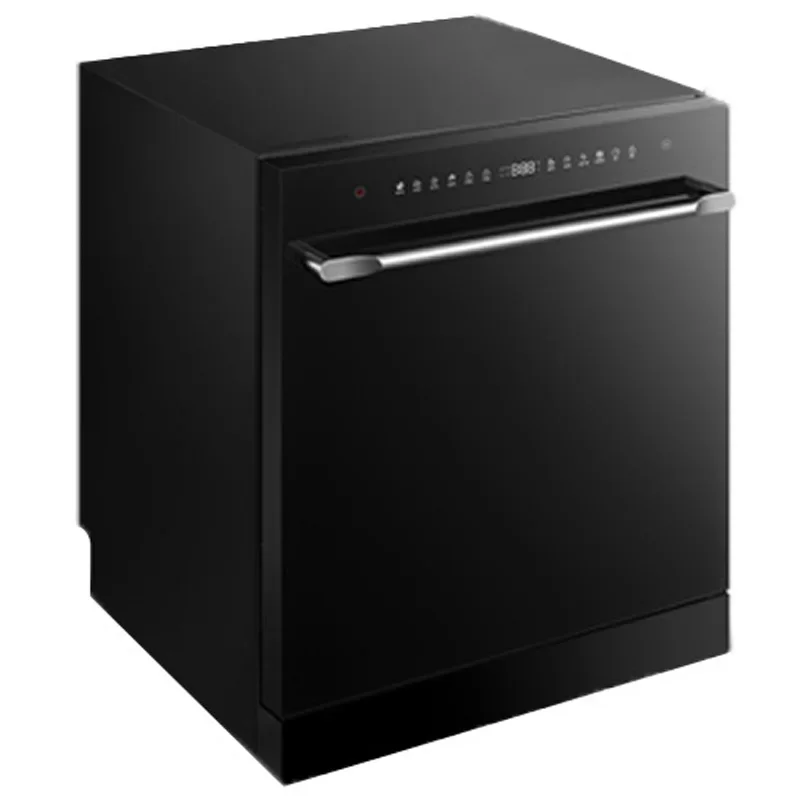 18-13 set di stoviglie Lavastoviglie per uso domestico Disinfezione e sterilizzazione ad alta temperatura Lavastoviglie incorporata 8 Prog di pulizia