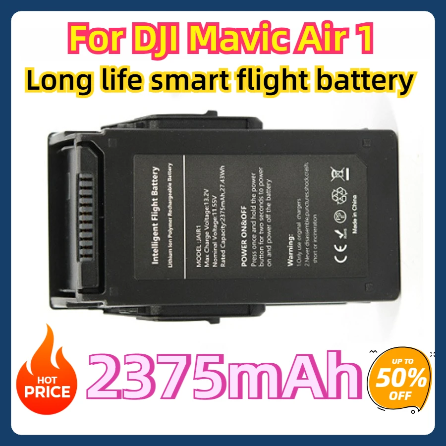 For DJI Mavic Air 1 Long life smart flight battery capacity 2375mAh Drone Battery