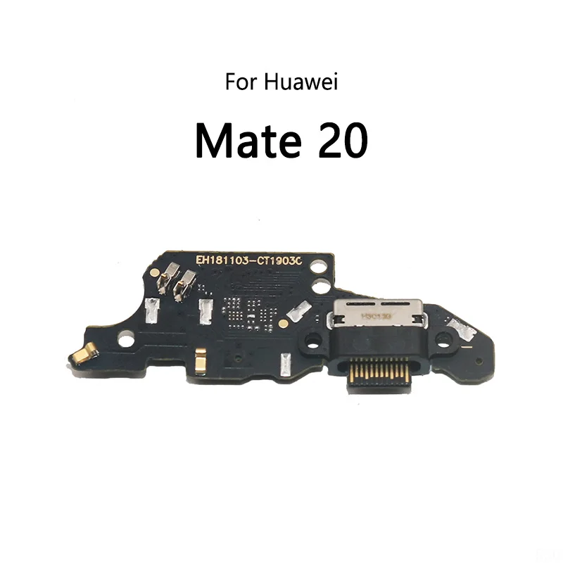 USB Charge Dock Port Socket Jack Plug Connector Flex Cable For Huawei Mate 20 Pro 20X 30 Lite 40 40Pro 5G Charging Board Module