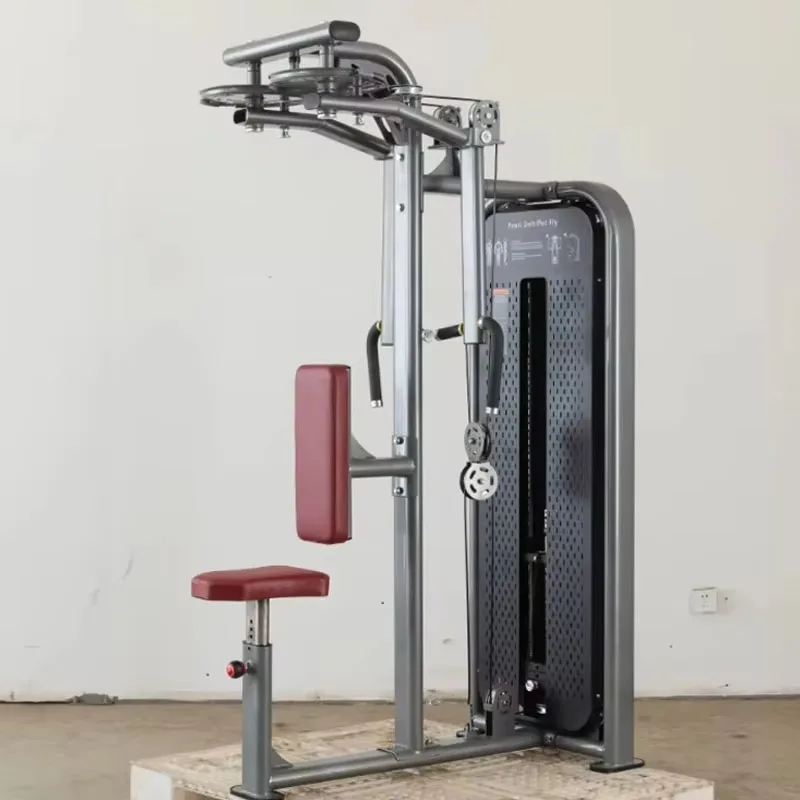 YG FITNESS YG-ES007 Popular Steel Chest Fly and Rear Delt Machine Commercial Use Pin Loaded Gym Equipment for Pec Fly Exercise