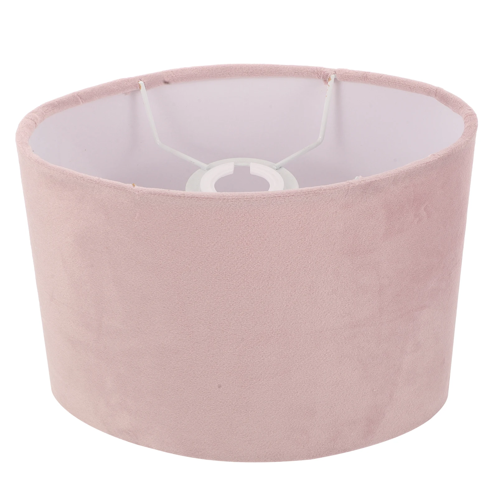 

1pc Oval Fabric Lampshade Cloth Table Light Cover Accessory Rustic Bedroom Living Room Decor Warm Atmosphere Easy Install
