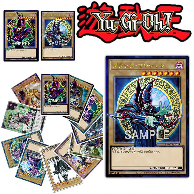 

Серии «сделай сам» из коробки Yu-Gi-Oh, черный волшебник, покровитель, священник, аниме открытка, коллекционные игрушки, подарки на Рождество и день рождения