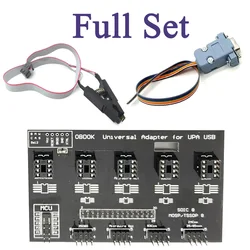 UPA USB V1.3 ECU Programmer Full Adapter Chip Tuning Tool UUSP UUSP-S for V1 3 Eeprom Programming with 8 Soic Clip Cable