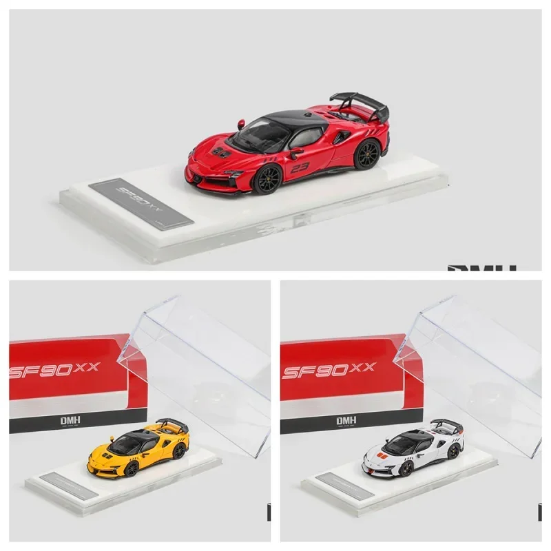 

[PreSale] DMH 1:64 SF90 XX Stradale HARDTOP Le Mans #51 Red #44 Black #83 Yellow Diecast Model Car