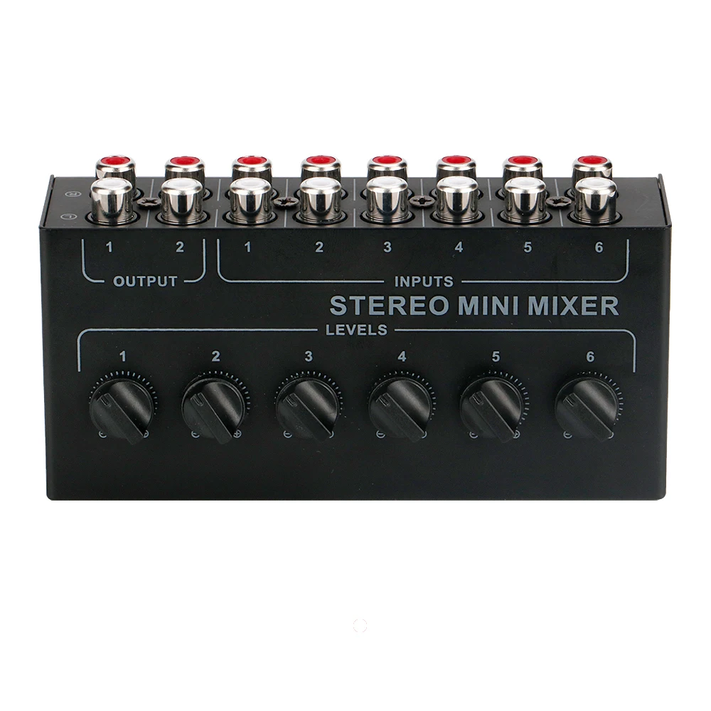 ミキサー】STEREO Passive MIXER Type-R【RCA】 STEREO Passive MIXER 【 2 STEREO IN ⇒ RCA L / R OUT 】Type-R