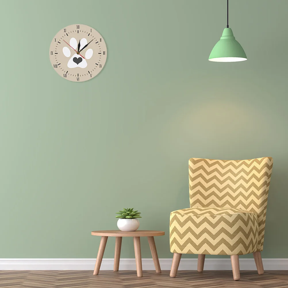 

Silent Wall Clock Hanging Decorative Sturdy Premium Material Multi Scene Stylish for Living Room Bedroom Office Hotel
