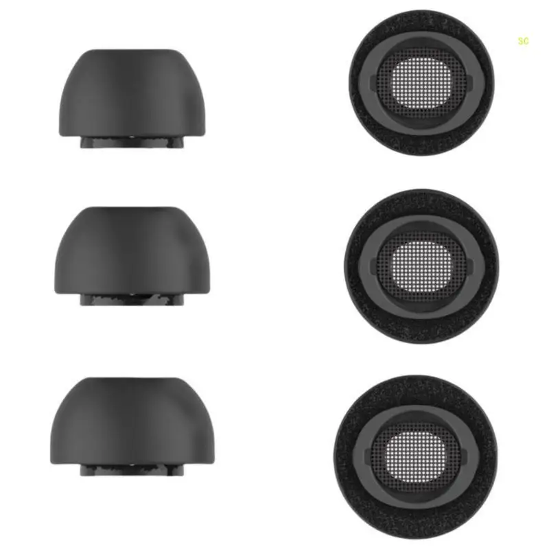 سدادة أذن من رغوة الذاكرة لسماعات الأذن 3Pro، عزل الضوضاء مقاس S/M/L شحن مباشر