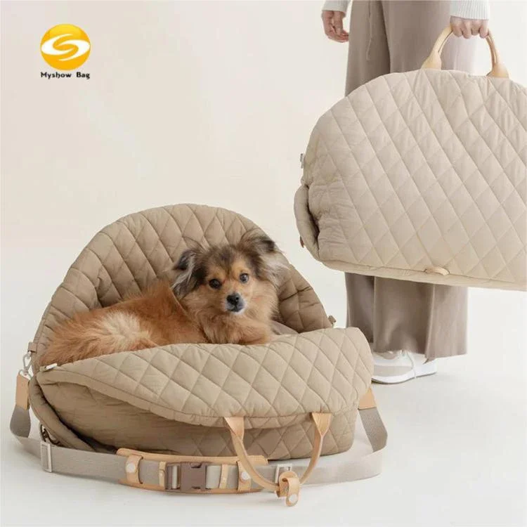 Top design travel Big capacity portable dog  cat pet bag Car Seat Carrier House