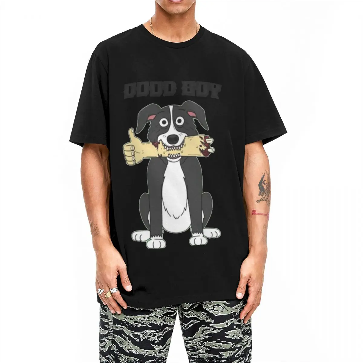 Couple T Shirt Mr.Pickles T Shirts Harajuku good boy Summer Tee Shirt Street Style Pattern 100% Cotton Tops Gift