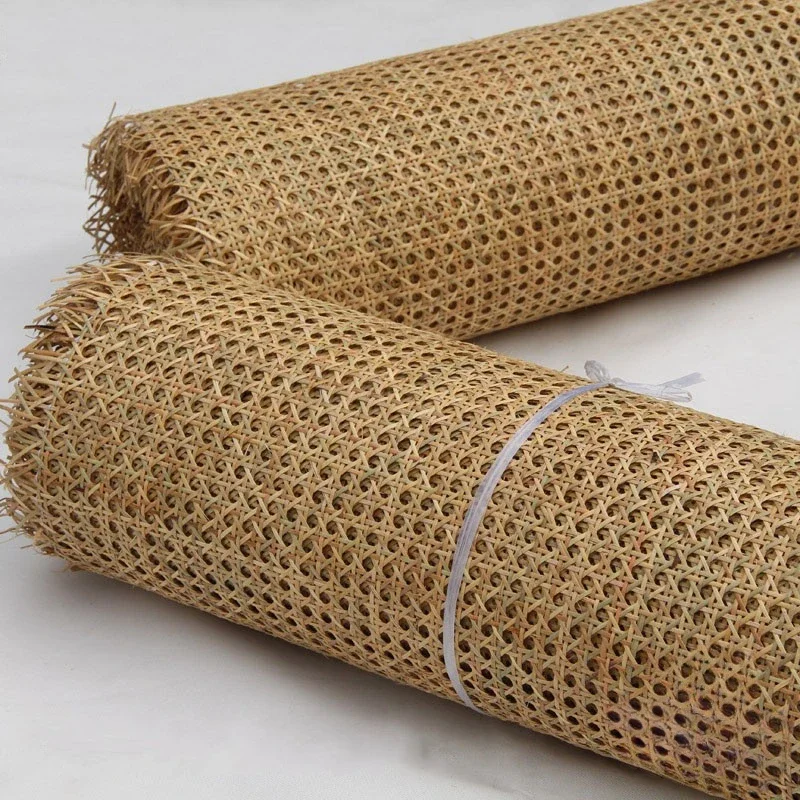 Natural Indonesian Real Rattan Cane Webbing Roll, Furniture, Chair, Table, Ceiling, Background, Door, DIY Material, 15 M Roll