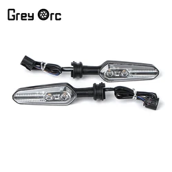 Universal 3 Wires Motorcycle LED Turn Signal Light Indicator Flashing Tail Lamp For Yamaha MT03 MT07 MT10 MT-03 2021 2022 2023