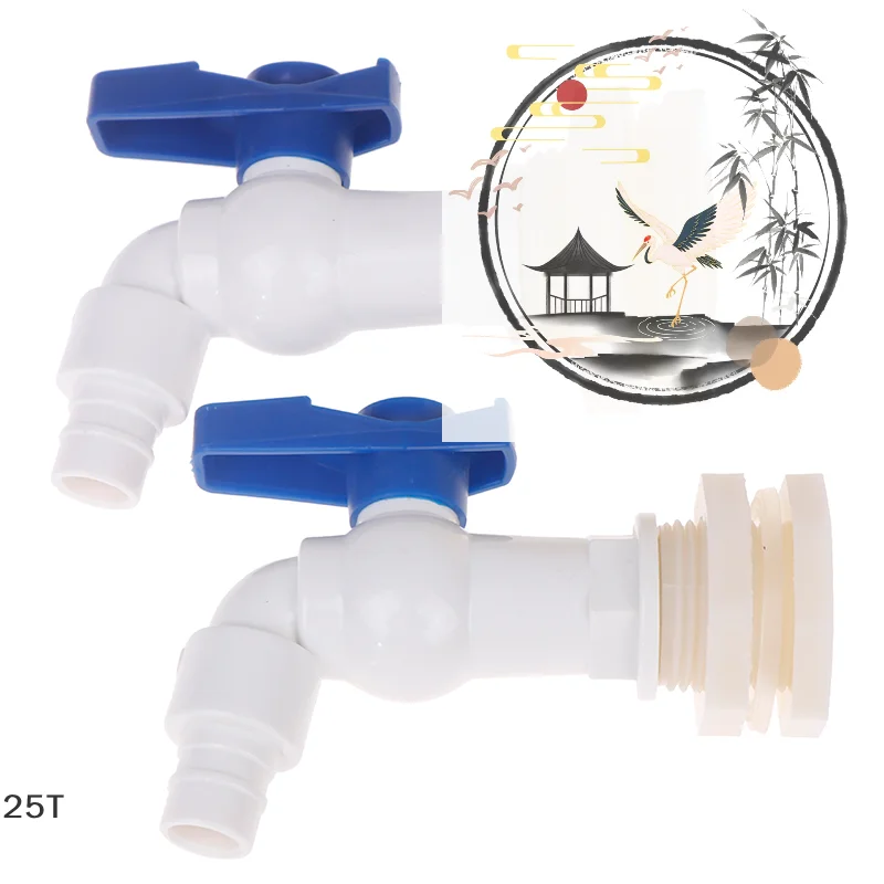 

1/2 Inch Replacement Barrel Water Butt Tap Rain Barrel Water Tank Plastic Faucet Garden Water Barrel Water Tank Spout Valve