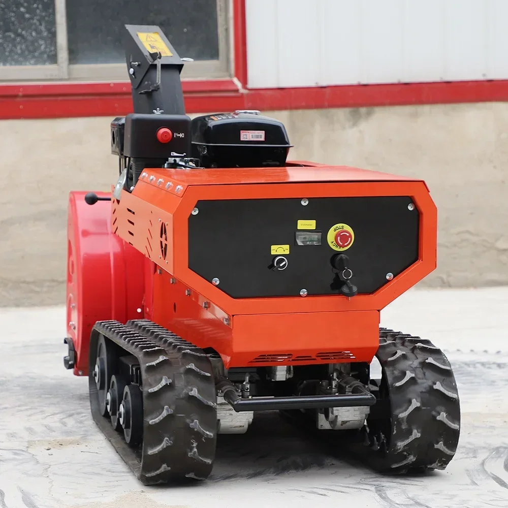 Mini crawler drive telecomando tosaerba versione ad alta potenza senza fili paesaggistica efficienza di falciatura vendita calda