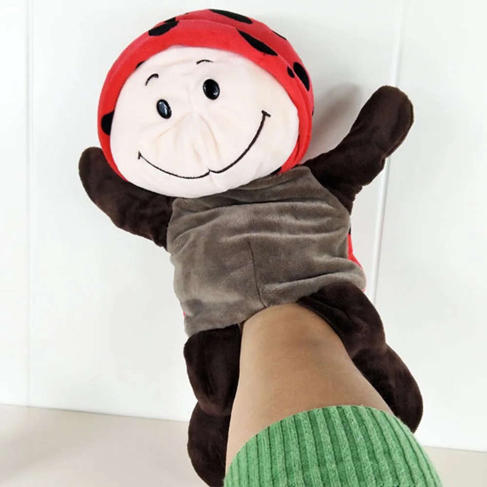 ของขวัญยัดไส้นุ่ม หุ่นมือ ของเล่นตุ๊กตายัดไส้หุ่นเต่าทองแดง