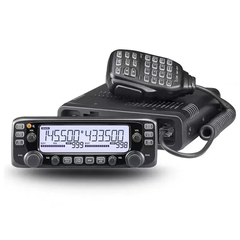 

ICOM IC-2730A Car Mobile Radio Dual Band VHF UHF 1052 Channel 50W FM Transceiver Walkie Talkie Radio Repeater Scrambler