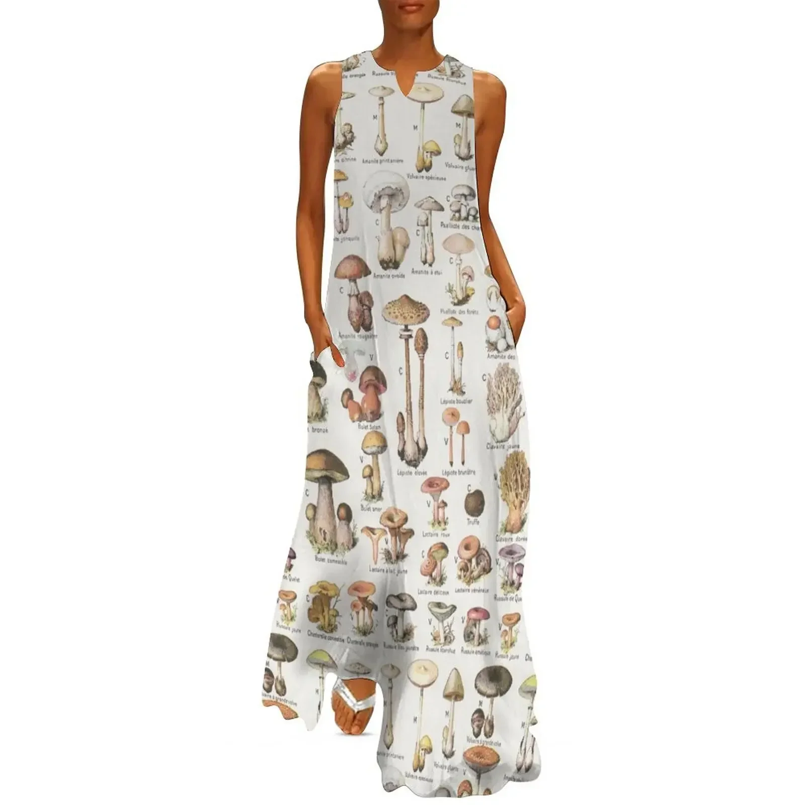 

Mushrooms Long Dress dress women summer women formal occasion dresses long sleeve dresses summer dresses for women 2025 Dress