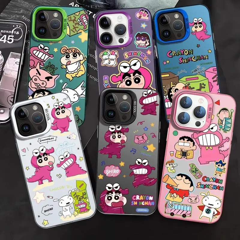 C-Cra-yons S-Shin-chans Phone Case for iPhone 15 Plus 11 Pro Max XS Max XR 13 14 Pro 12 Pro X 13 Pro Max Back Cover