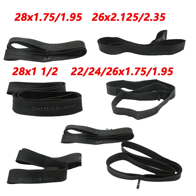 Multiple options available Suitable for Bicycle 12/22/24/26/28x/1.50/1.95/1.75/2.125 Inch Inner Tube