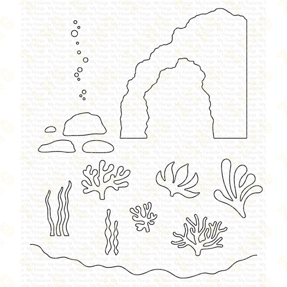 

Under the Sea Die Metal Cutting Die Scrapbook Embossed Paper Card Album Craft Template Handmade Stencils New for 2023 Arrival