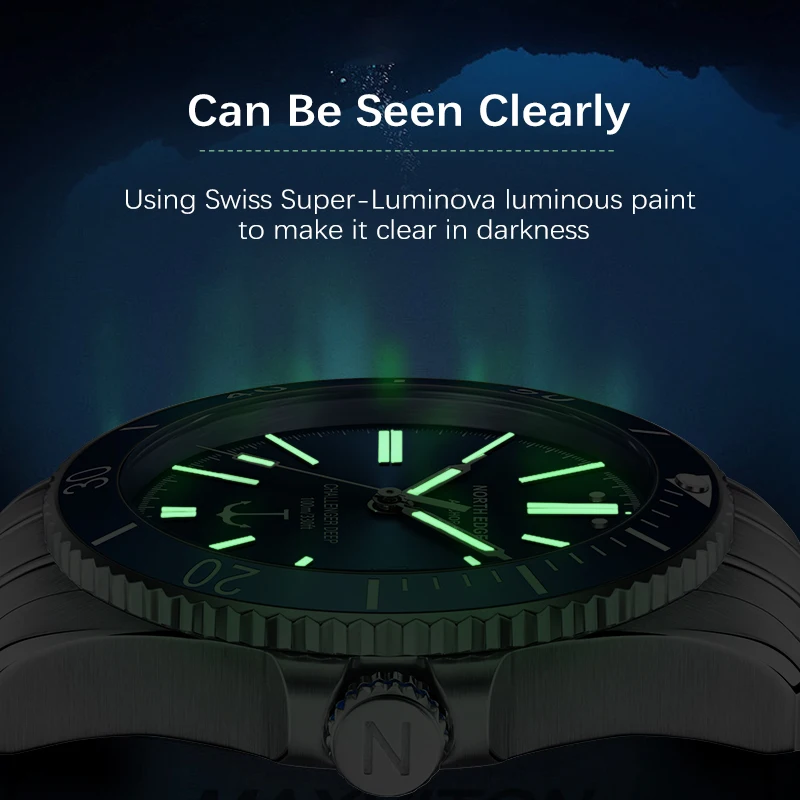 Men's Automatic Anchor Watch, 42mm Luxury Design
