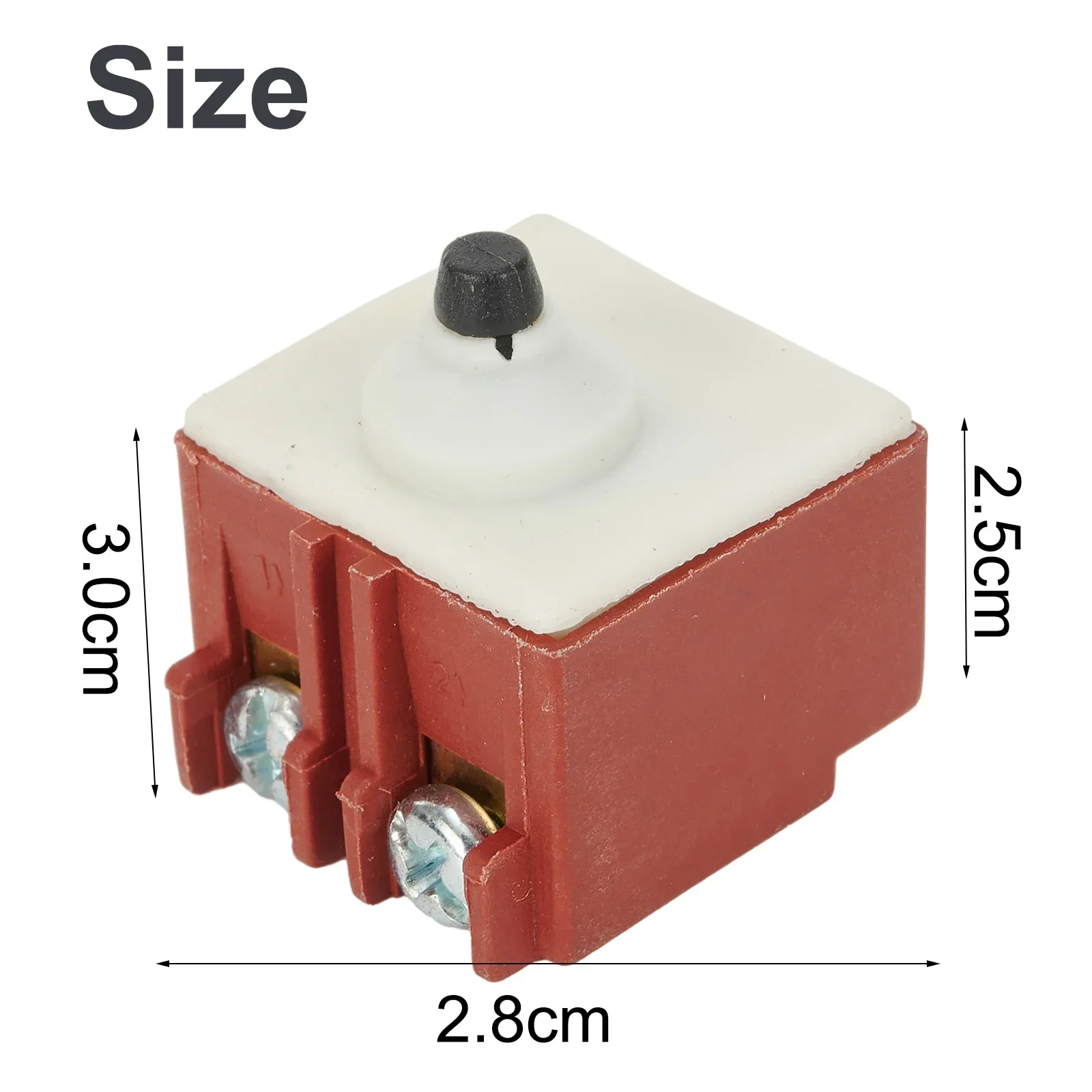 Momentary Contact Angle Grinder Switch Home DIY Parts 250V 5A Angle Grinder Button Switch For Bosch GWS6/8-100 TWS6600