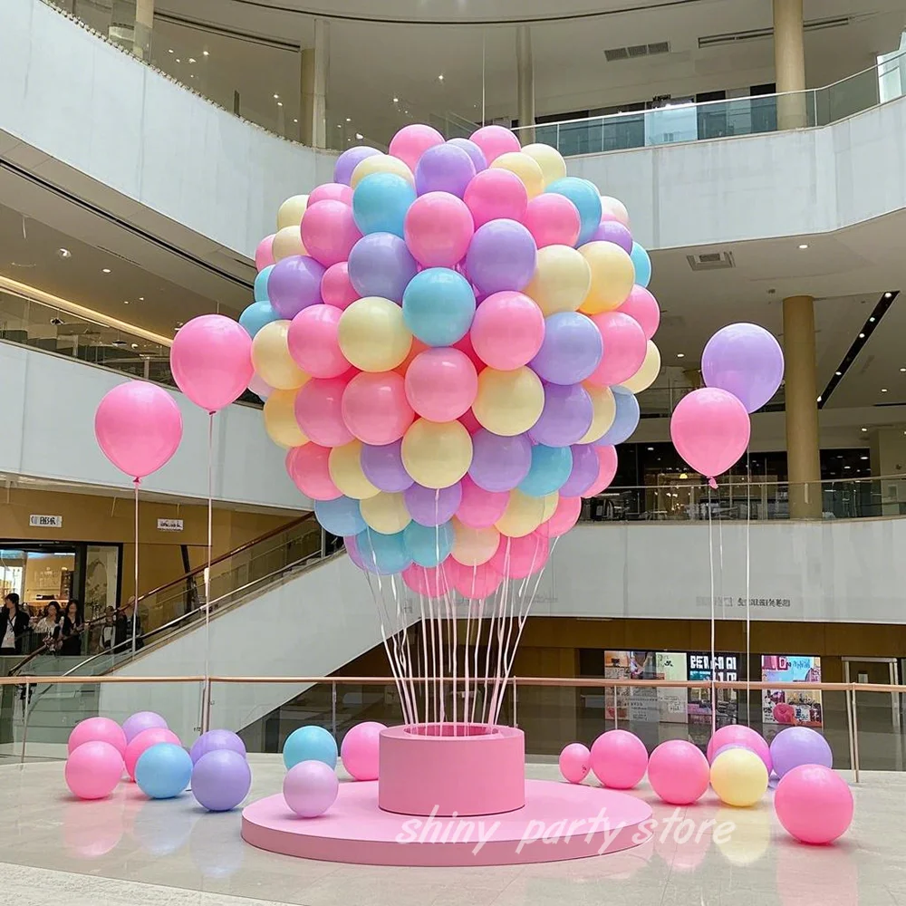 

100/200pcs Macaron Balloons Wholesale Mall Promotion Themed Event Festival Celebration Birthday Party Wedding Decoration Balloon