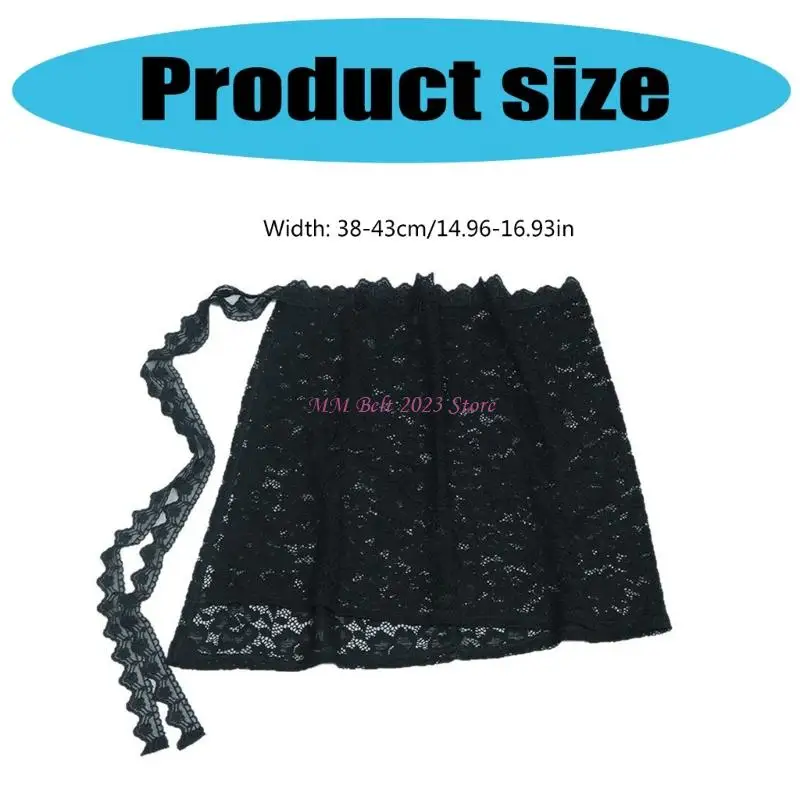 49me Womentie الخلفية الدانتيل طبقات مزيفة أعلى تنورة Skeen Skirt نصف طول تنورة مصغرة