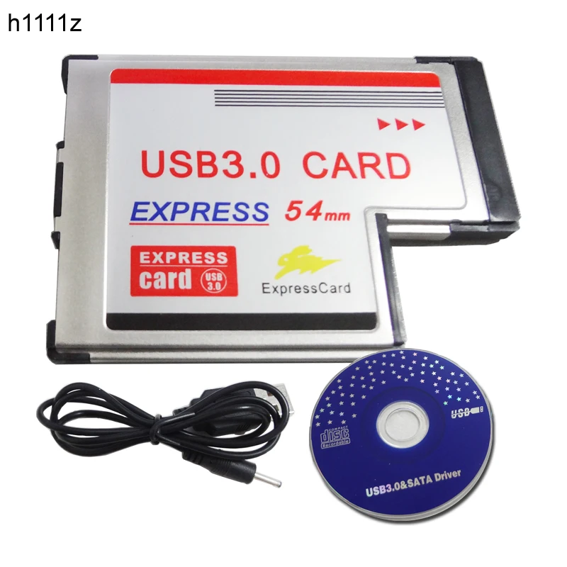 Dual 2 Port USB 3.0 ExpressCard Adapter 5Gbps USB HUB ExpressCard 54mm Slot Express Card PCMCIA Converter For Laptop Notebook PC